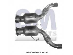 BM CATALYSTS BM80354H katalizatoriaus keitiklis 
 Išmetimo sistema -> Katalizatoriaus keitiklis
18307795998