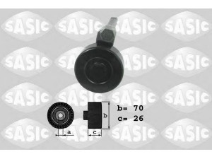SASIC 1626064 diržo įtempiklis, V formos rumbuotas diržas 
 Diržinė pavara -> V formos rumbuotas diržas/komplektas -> Dirželio įtempiklis (įtempimo blokas)
64552354036