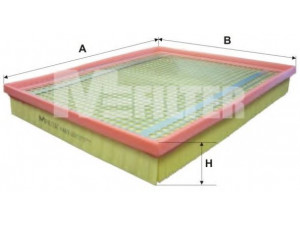 MFILTER K 469 oro filtras 
 Techninės priežiūros dalys -> Techninės priežiūros intervalai
77010-44595, 4 500 935, 9 161 235