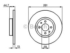 BOSCH 0 986 478 677 stabdžių diskas 
 Dviratė transporto priemonės -> Stabdžių sistema -> Stabdžių diskai / priedai
46737998, 46763837, 46763837