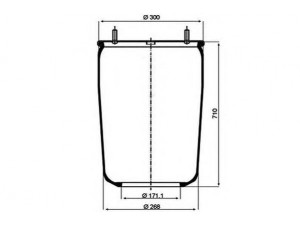 PE Automotive 084.026-11A dėklas, pneumatinė pakaba
00 247 100, 000247100, 00247100