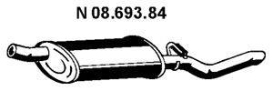 EBERSPÄCHER 08.693.84 galinis duslintuvas
8 52 036