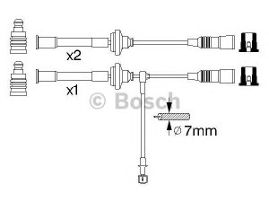 BOSCH 0 356 912 946 uždegimo laido komplektas 
 Kibirkšties / kaitinamasis uždegimas -> Uždegimo laidai/jungtys
46439900, 46439900