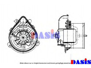 AKS DASIS 740164N vidaus pūtiklis 
 Šildymas / vėdinimas -> Orpūtė/dalys
6441E0, 9464242580