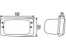 HELLA 1GB 996 080-127 darbinė šviesa
G 312 900 113 020