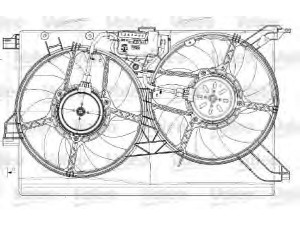 VALEO 696022 elektrovariklis, raditoriaus ventiliatorius 
 Aušinimo sistema -> Radiatoriaus ventiliatorius
51770418