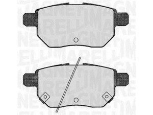 MAGNETI MARELLI 363916060629 stabdžių trinkelių rinkinys, diskinis stabdys 
 Techninės priežiūros dalys -> Papildomas remontas
0446612130, 0446652120