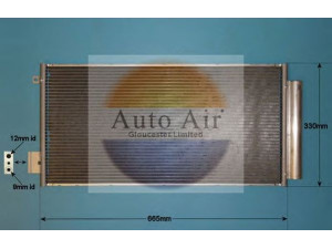 AUTO AIR GLOUCESTER 16-1993 kondensatorius, oro kondicionierius 
 Oro kondicionavimas -> Kondensatorius
51887955