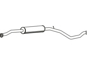 FENNO P4602 vidurinis duslintuvas 
 Išmetimo sistema -> Duslintuvas
1717-FQ