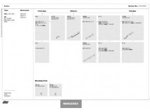 DINEX 150100387 išmetimo sistema