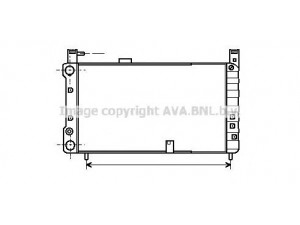 AVA QUALITY COOLING FT2054 radiatorius, variklio aušinimas 
 Aušinimo sistema -> Radiatorius/alyvos aušintuvas -> Radiatorius/dalys
5965904, 7566878