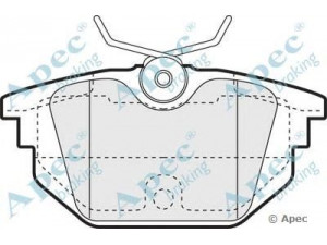 APEC braking PAD1058 stabdžių trinkelių rinkinys, diskinis stabdys 
 Techninės priežiūros dalys -> Papildomas remontas
9950853, 9950865, 9947938, 9949173