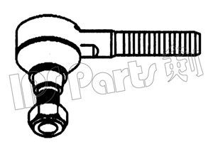 IPS Parts ITR-10209 skersinės vairo trauklės galas 
 Vairavimas -> Vairo mechanizmo sujungimai
45046-69035, 4504669036