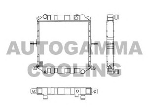AUTOGAMMA 103258 radiatorius, variklio aušinimas
21400G4800