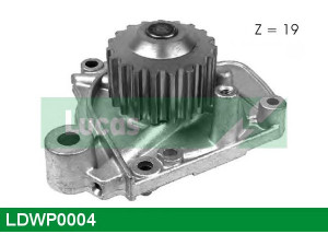 LUCAS ENGINE DRIVE LDWP0004 vandens siurblys 
 Aušinimo sistema -> Vandens siurblys/tarpiklis -> Vandens siurblys
19200PO8003, 19200PO8004, 586003639Z