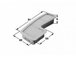 CLEAN FILTERS MA3151 oro filtras 
 Filtrai -> Oro filtras
ZJ0113Z40, ZJ0113Z409A