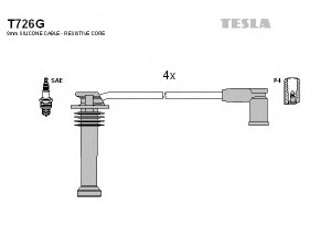 TESLA T726G uždegimo laido komplektas 
 Kibirkšties / kaitinamasis uždegimas -> Uždegimo laidai/jungtys
1012436