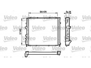 VALEO 731910 radiatorius, variklio aušinimas 
 Aušinimo sistema -> Radiatorius/alyvos aušintuvas -> Radiatorius/dalys
7700304932, 7700312858, 7701352898