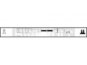 STANDARD OEF748 uždegimo laido komplektas 
 Kibirkšties / kaitinamasis uždegimas -> Uždegimo laidai/jungtys
112 150 01 18, 112 150 02 18, A 112 150 01 18
