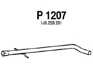 FENNO P1207 išleidimo kolektorius 
 Išmetimo sistema -> Išmetimo vamzdžiai
BM50253, 1J0253201, 1J0253201, 1J0253201