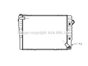 AVA QUALITY COOLING BW2038 radiatorius, variklio aušinimas 
 Aušinimo sistema -> Radiatorius/alyvos aušintuvas -> Radiatorius/dalys
1121296