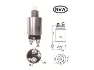 MAGNETI MARELLI 940113050545 solenoidinis jungiklis, starteris