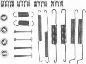 FERODO FBA100 priedų komplektas, stabdžių trinkelės 
 Stabdžių sistema -> Būgninis stabdys -> Dalys/priedai