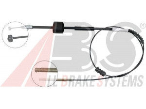 A.B.S. K11641 trosas, stovėjimo stabdys 
 Stabdžių sistema -> Valdymo svirtys/trosai
46410-28100, 46410-28110