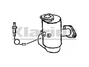 KLARIUS 321757 katalizatoriaus keitiklis 
 Išmetimo sistema -> Katalizatoriaus keitiklis
C2S21143, C2S21143, C2S21143, C2S21143