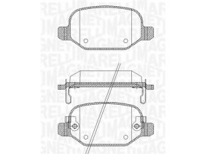 MAGNETI MARELLI 363916060688 stabdžių trinkelių rinkinys, diskinis stabdys 
 Techninės priežiūros dalys -> Papildomas remontas
77366456, 77366457