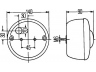 HELLA 2SD 001 686-101 kombinuotas galinis žibintas
0341 6454, 2984 106, C877 6801320