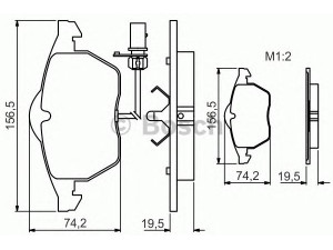 BOSCH 0 986 495 232 stabdžių trinkelių rinkinys, diskinis stabdys 
 Techninės priežiūros dalys -> Papildomas remontas
4B0 698 151, 4B0 698 151 A, 4B0 698 151 AB