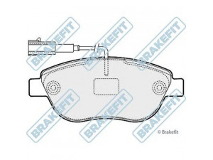 APEC braking PD3218 stabdžių trinkelių rinkinys, diskinis stabdys 
 Techninės priežiūros dalys -> Papildomas remontas