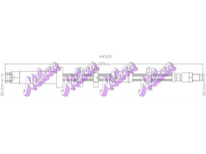 Brovex-Nelson H4505 stabdžių žarnelė 
 Stabdžių sistema -> Stabdžių žarnelės
1609629580, 480671, 480696, 1311401080