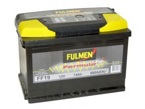 FULMEN FF19 starterio akumuliatorius; starterio akumuliatorius