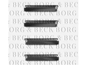 BORG & BECK BBK1106 priedų komplektas, diskinių stabdžių trinkelės 
 Stabdžių sistema -> Diskinis stabdys -> Stabdžių dalys/priedai