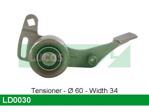 LUCAS ENGINE DRIVE LD0030 įtempiklio skriemulys, paskirstymo diržas