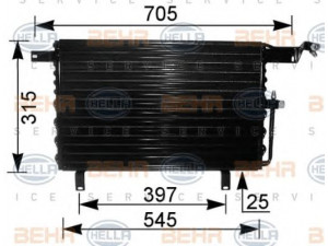 HELLA 8FC 351 035-571 kondensatorius, oro kondicionierius 
 Oro kondicionavimas -> Kondensatorius
4A0 260 403 A