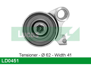 LUCAS ENGINE DRIVE LD0451 įtempiklio skriemulys, paskirstymo diržas
13505-62070