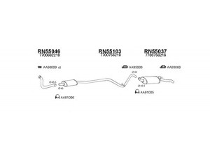 VENEPORTE 550108 išmetimo sistema