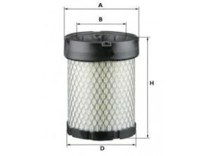 UNIFLUX FILTERS XA2306 oro filtras