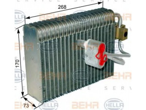 HELLA 8FV 351 330-591 garintuvas, oro kondicionierius 
 Oro kondicionavimas -> Garintuvas
524 7906 1, 607 7942 1