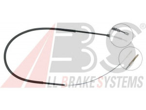 A.B.S. K11536 trosas, stovėjimo stabdys 
 Stabdžių sistema -> Valdymo svirtys/trosai
357.609.721A, 357.609.721D, 357.609.721E
