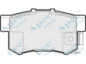 APEC braking PAD1010 stabdžių trinkelių rinkinys, diskinis stabdys 
 Techninės priežiūros dalys -> Papildomas remontas
06430S0KJ01, 06430S2XJ00, 06430S3NJ00