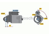 BOSCH 0 001 372 006 starteris 
 Elektros įranga -> Starterio sistema -> Starteris
1518391R, 005 151 50 01, A 005 151 50 01