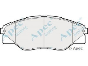 APEC braking PAD1839 stabdžių trinkelių rinkinys, diskinis stabdys
044650K290, 04465OK290
