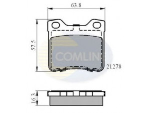 COMLINE CBP01060 stabdžių trinkelių rinkinys, diskinis stabdys 
 Techninės priežiūros dalys -> Papildomas remontas
4252 66, 425266, 425130, 425208