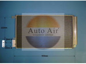 AUTO AIR GLOUCESTER 16-9801 kondensatorius, oro kondicionierius 
 Oro kondicionavimas -> Kondensatorius
50512105, 50526514