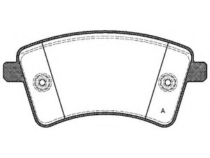 OPEN PARTS BPA1351.00 stabdžių trinkelių rinkinys, diskinis stabdys 
 Techninės priežiūros dalys -> Papildomas remontas
4154210310, 4154210610, 4154300022