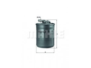 KNECHT KL 494 kuro filtras 
 Techninės priežiūros dalys -> Papildomas remontas
6Q0127400F, 6Q0127401F